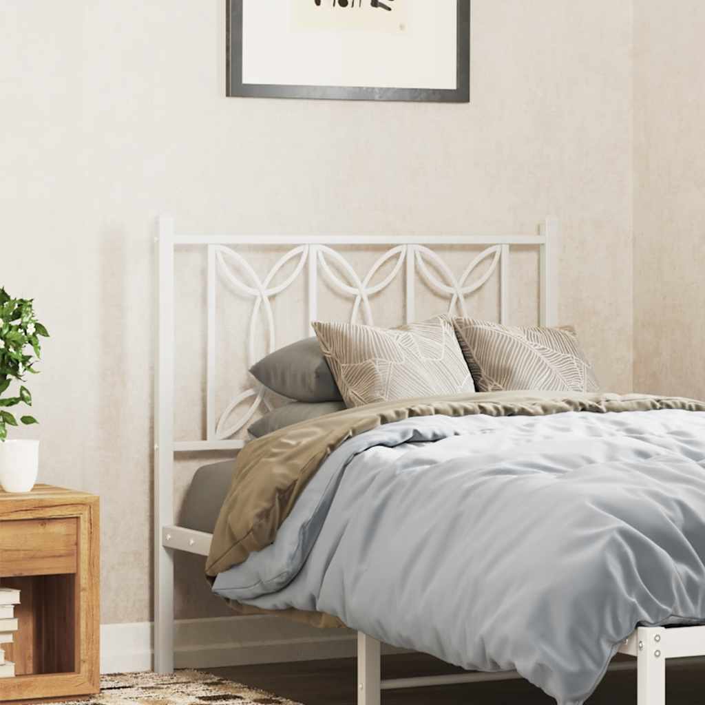 Metal Replace Headboard White 75 cm