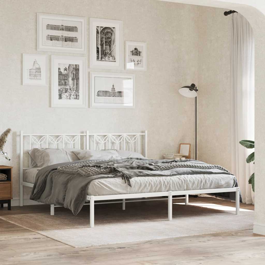 Metal Replace Headboard White 180 cm
