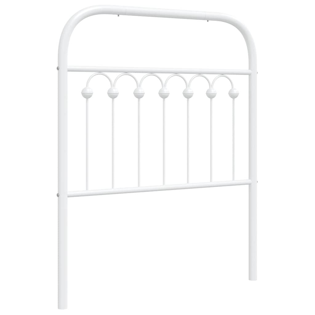Metal Replace Headboard White 75 cm
