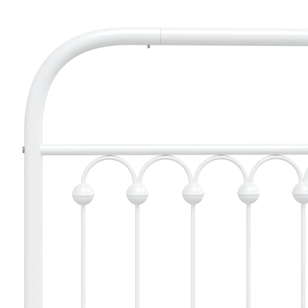 Metal Replace Headboard White 75 cm