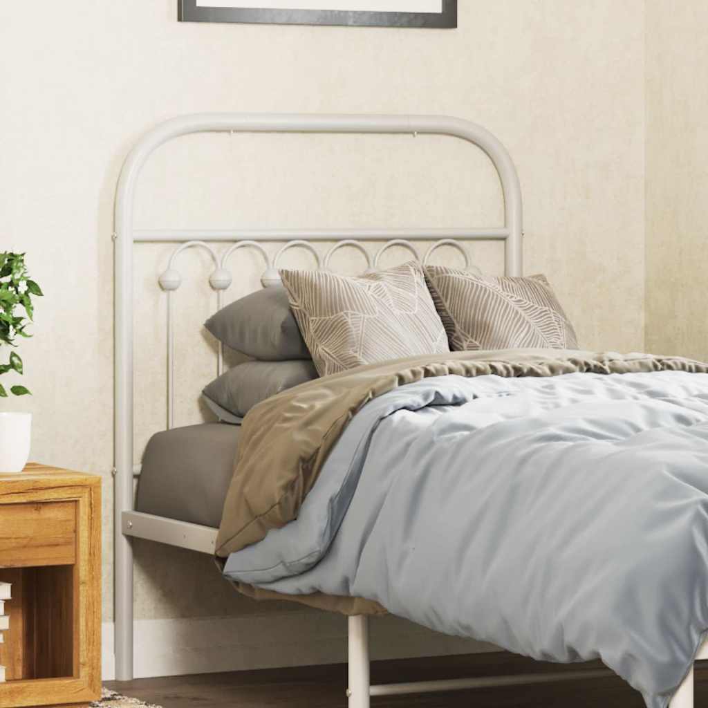Metal Replace Headboard White 75 cm