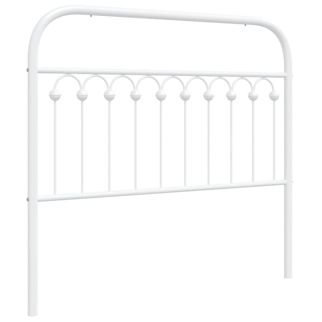 Metal Replace Headboard White 107 cm