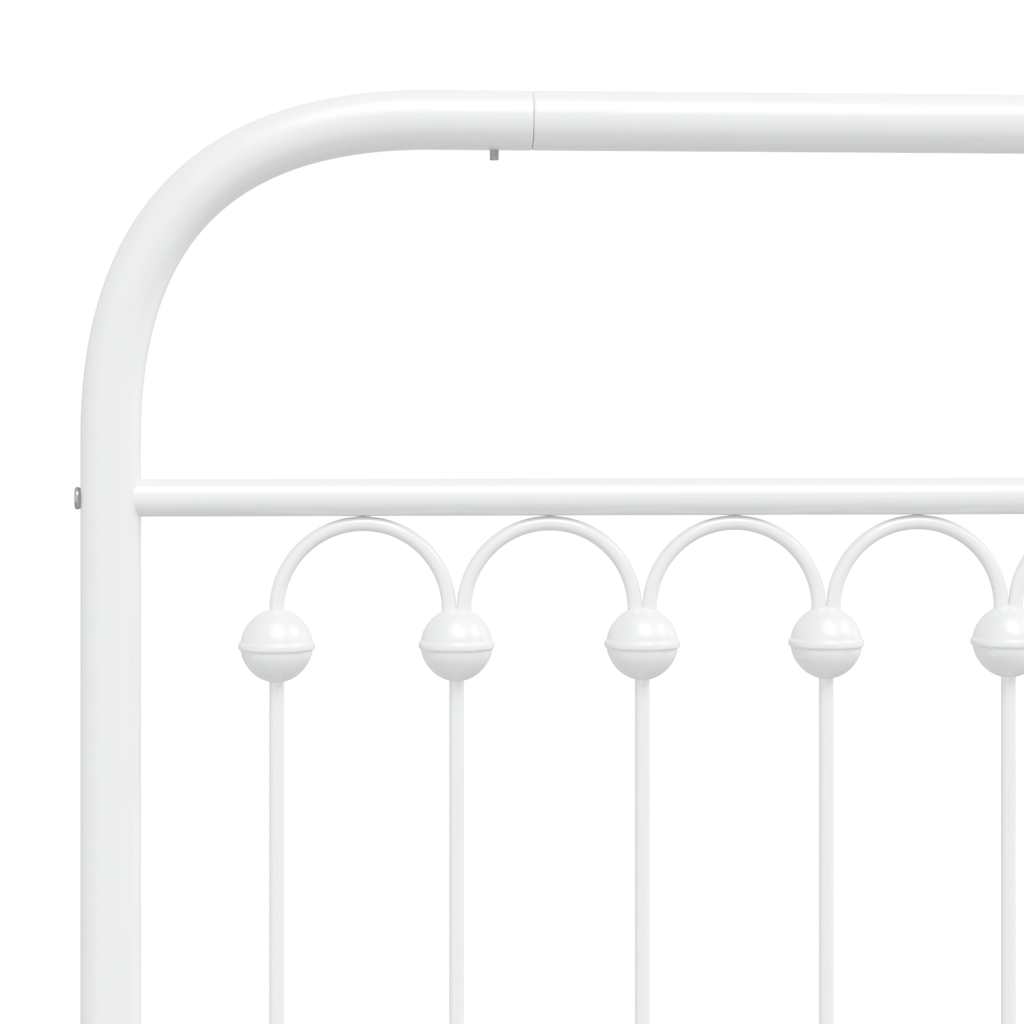 Metal Replace Headboard White 150 cm