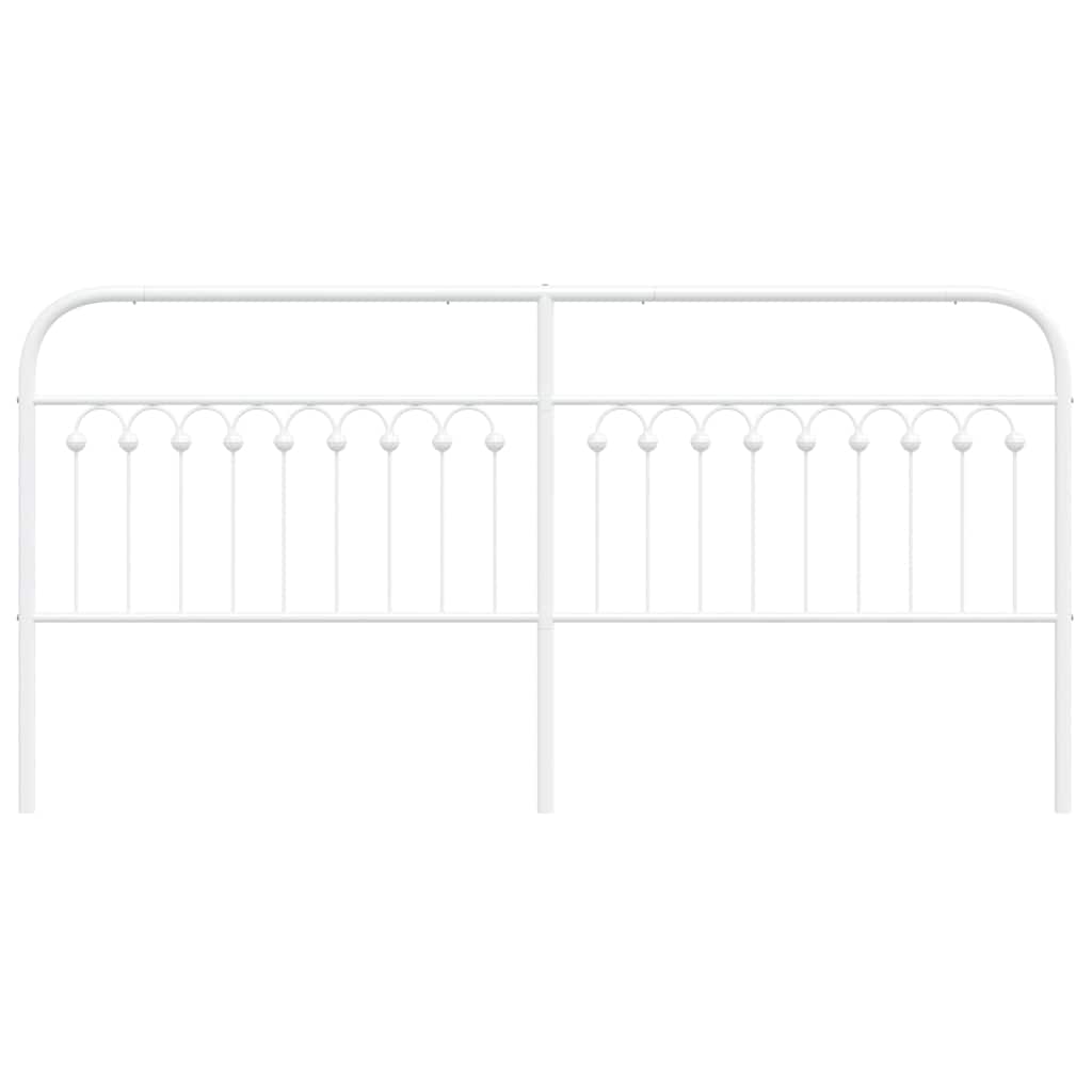 Metal Replace Headboard White 200 cm
