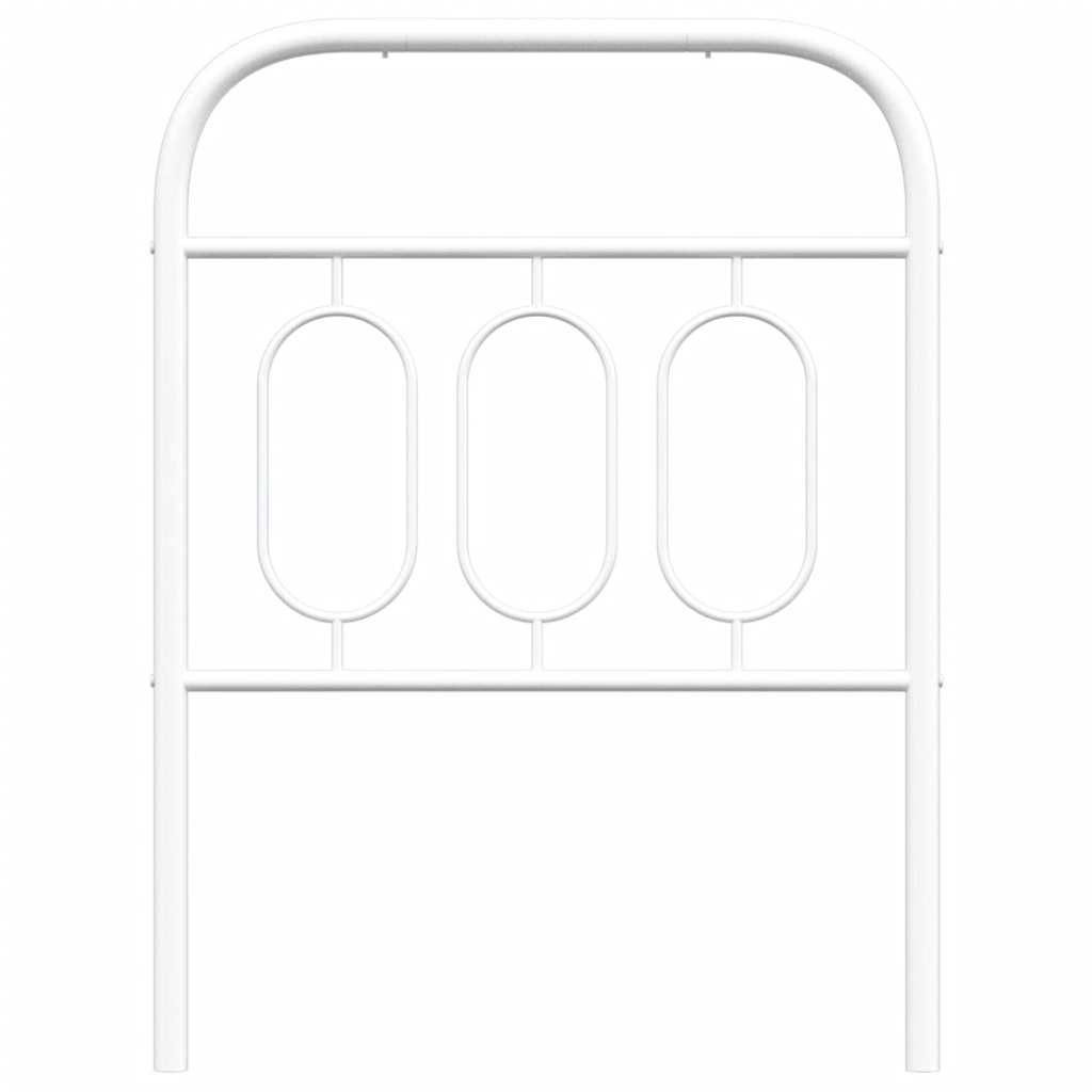 Metal Replace Headboard White 75 cm