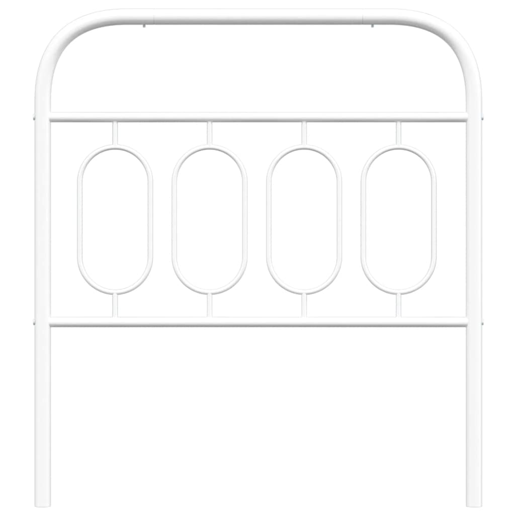 Metal Replace Headboard White 90 cm
