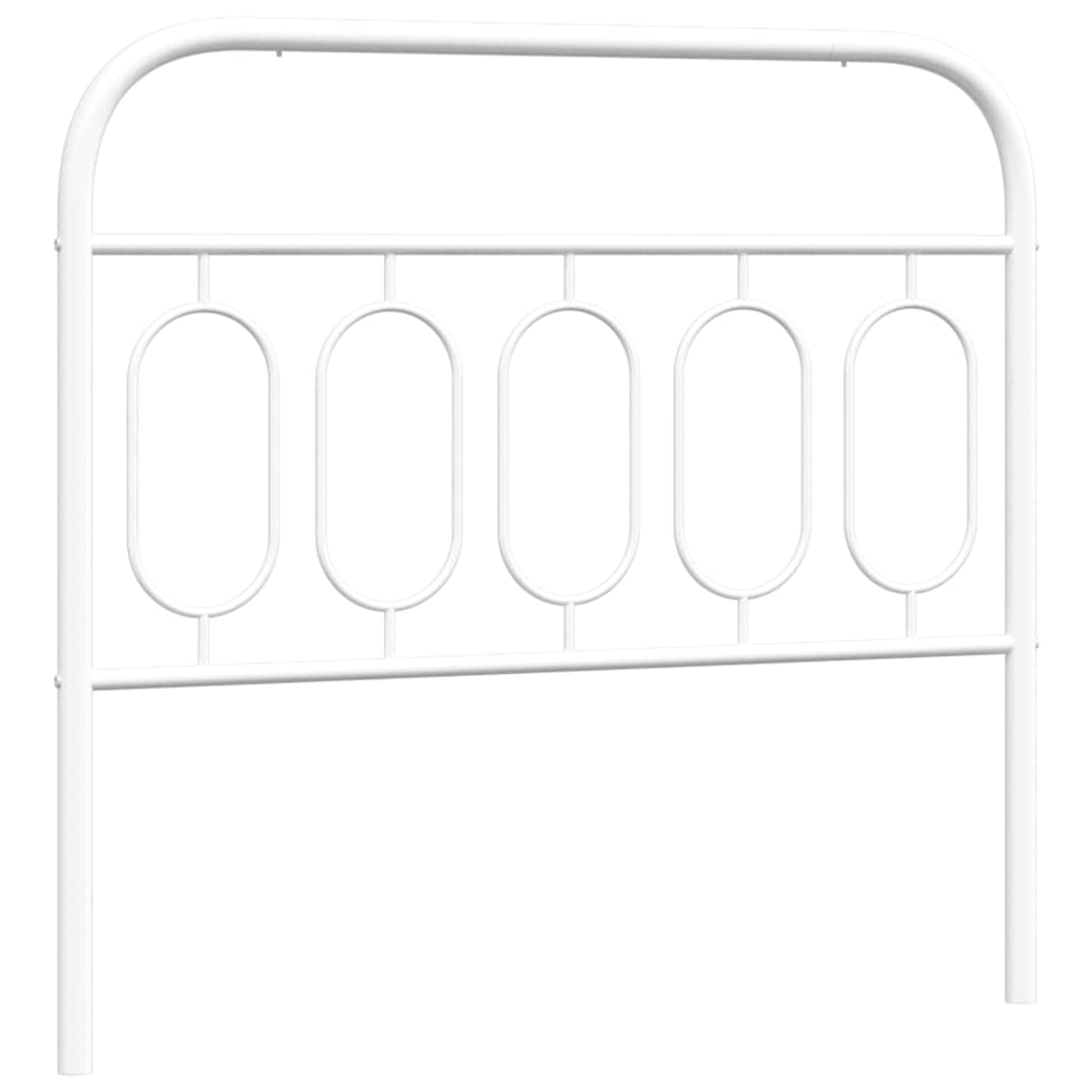 Metal Replace Headboard White 100 cm