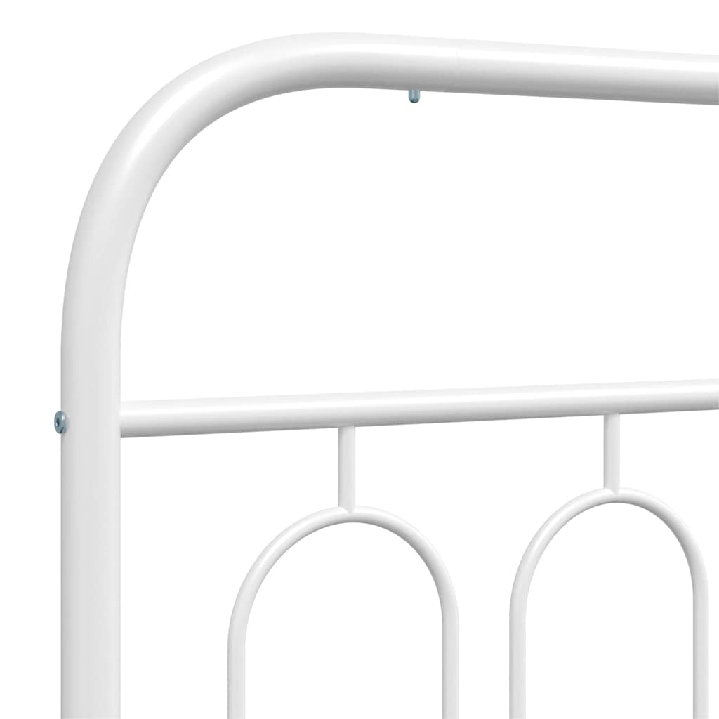 Metal Replace Headboard White 100 cm