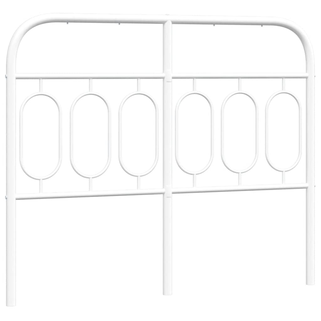 Metal Replace Headboard White 120 cm