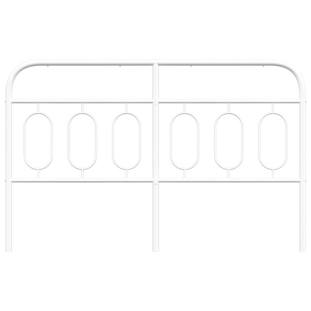 Metal Replace Headboard White 140 cm