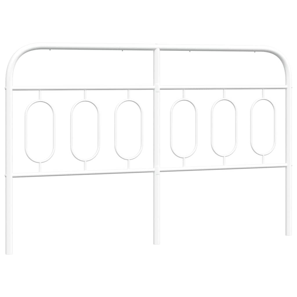 Metal Replace Headboard White 150 cm