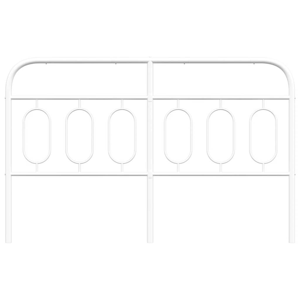 Metal Replace Headboard White 150 cm