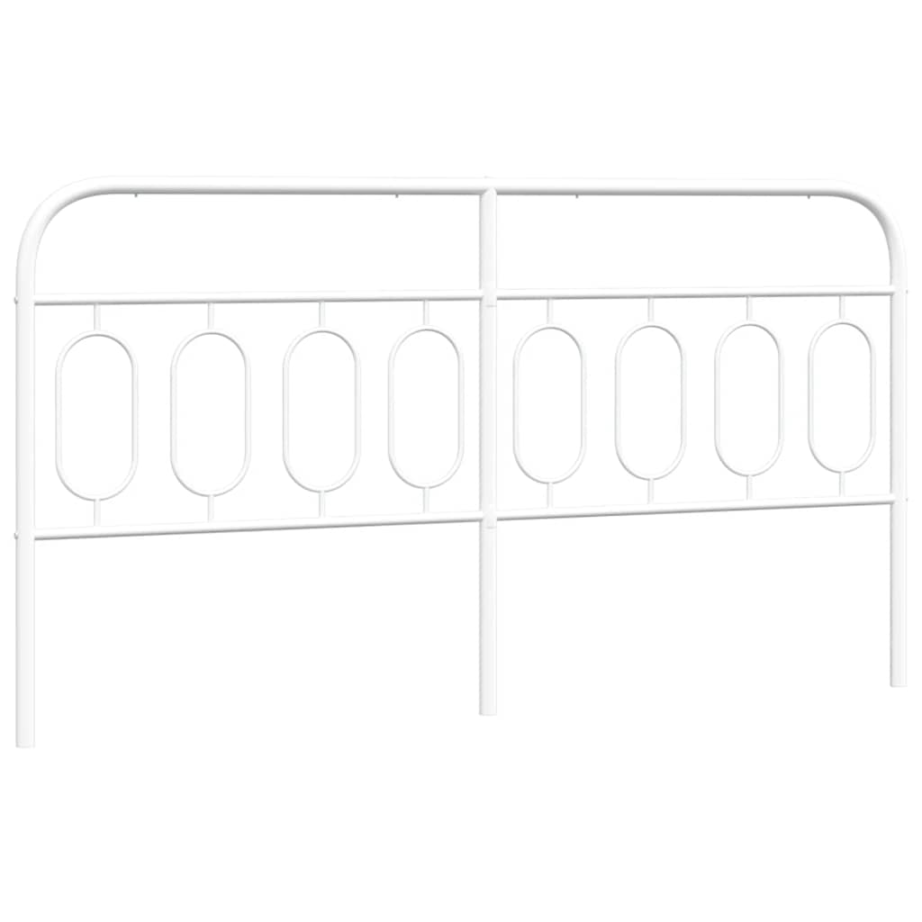 Metal Replace Headboard White 160 cm
