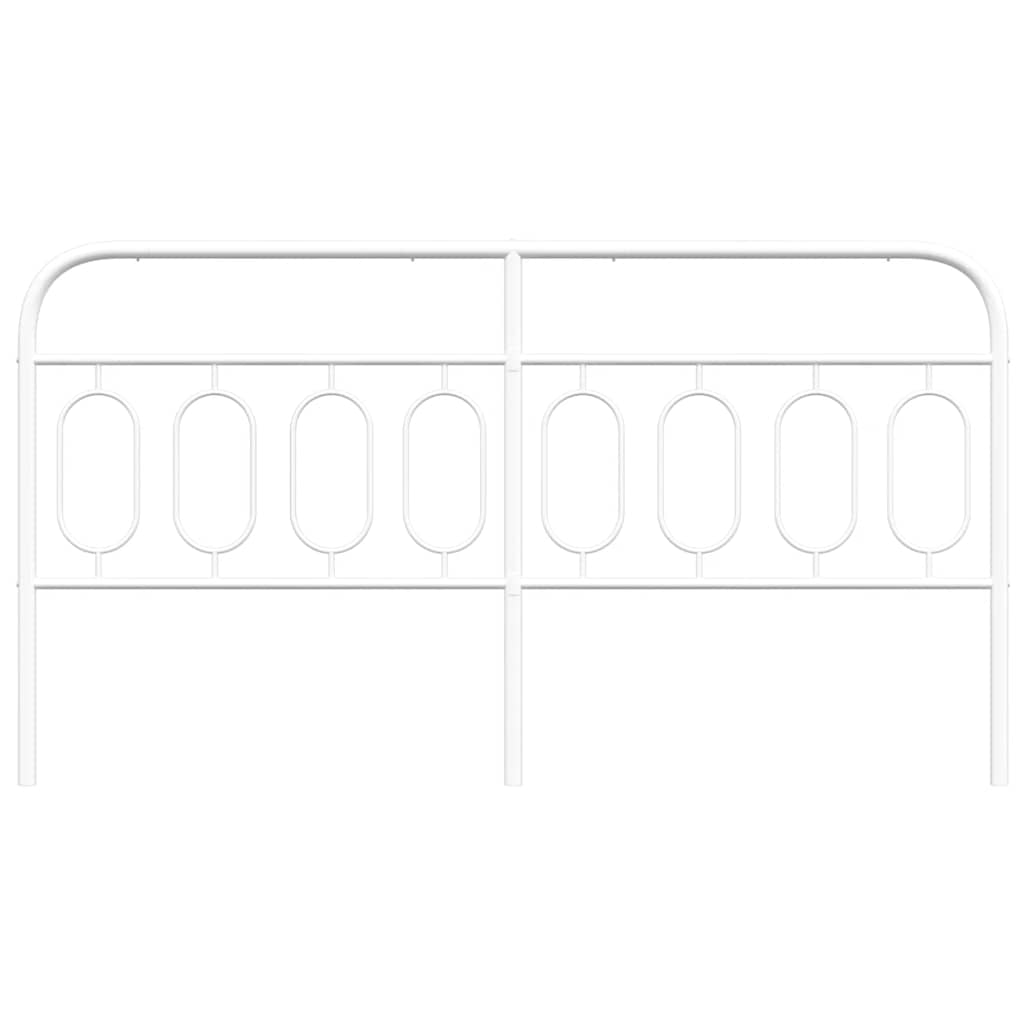 Metal Replace Headboard White 160 cm