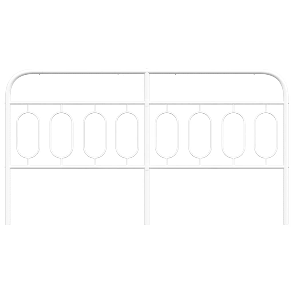 Metal Replace Headboard White 193 cm
