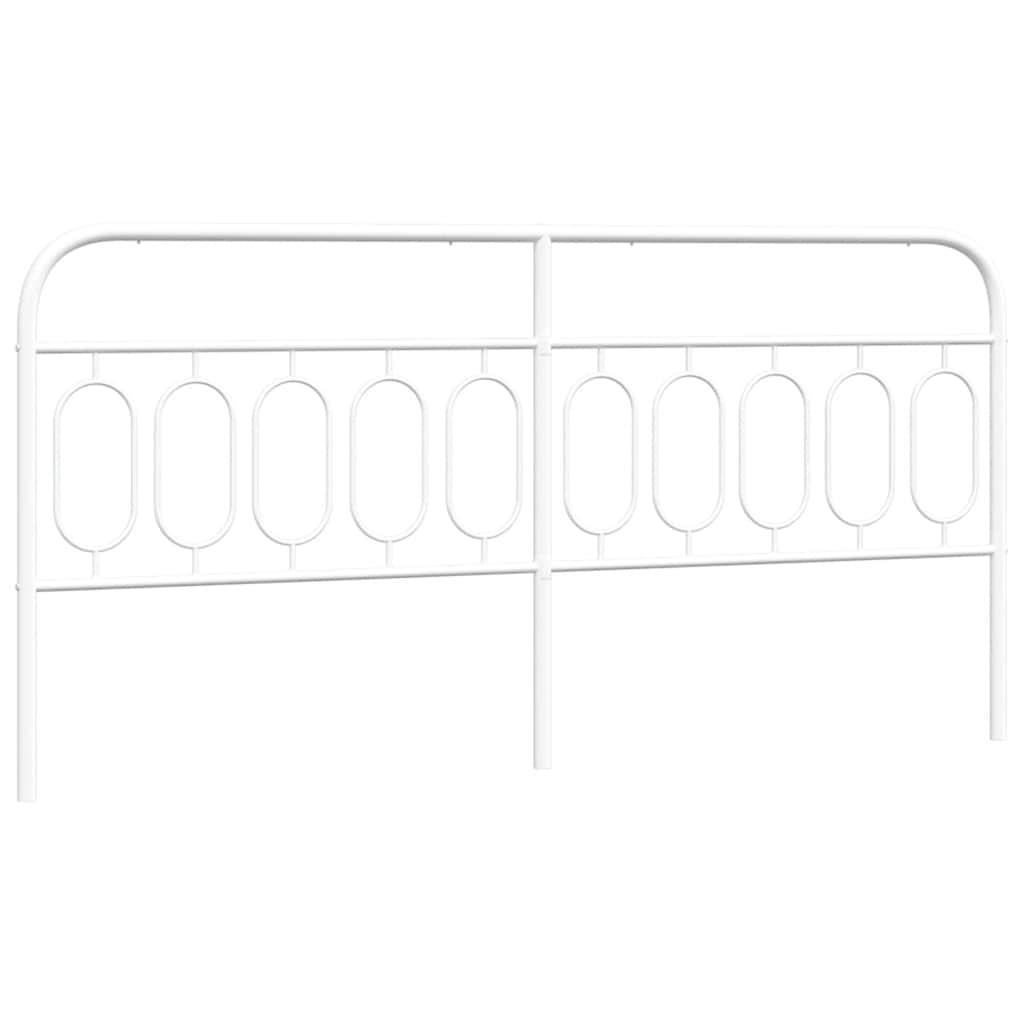 Metal Replace Headboard White 200 cm