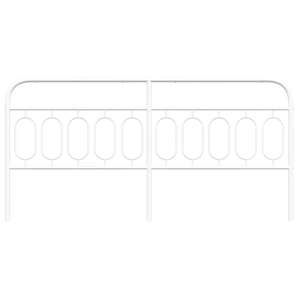 Metal Replace Headboard White 200 cm