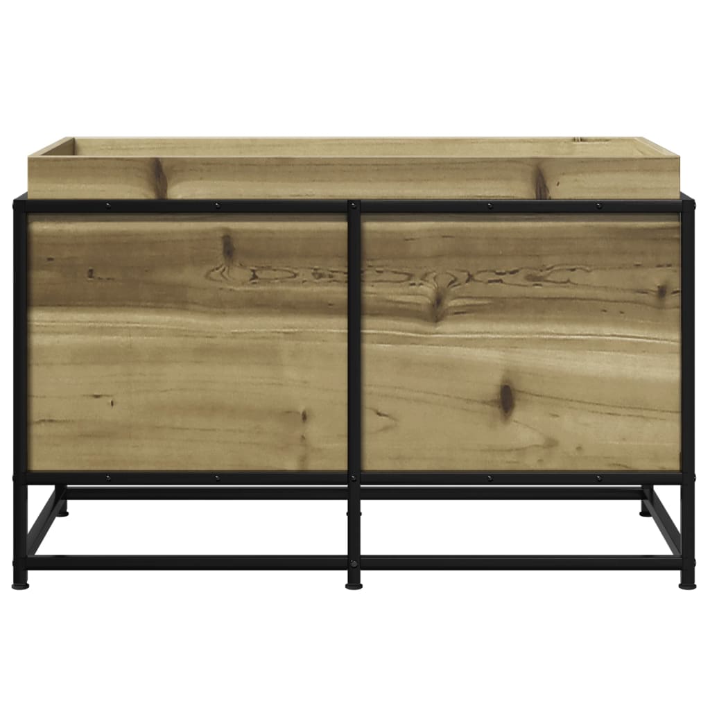 vidaXL Garden Planter 80x40x50 cm Impregnated Wood Pine