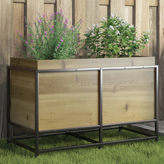 vidaXL Garden Planter 80x40x50 cm Impregnated Wood Pine