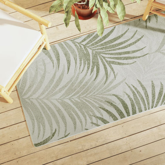 vidaXL Indoor & Outdoor Rug Short Pile Multicolour 80x150 cm Anti Slip