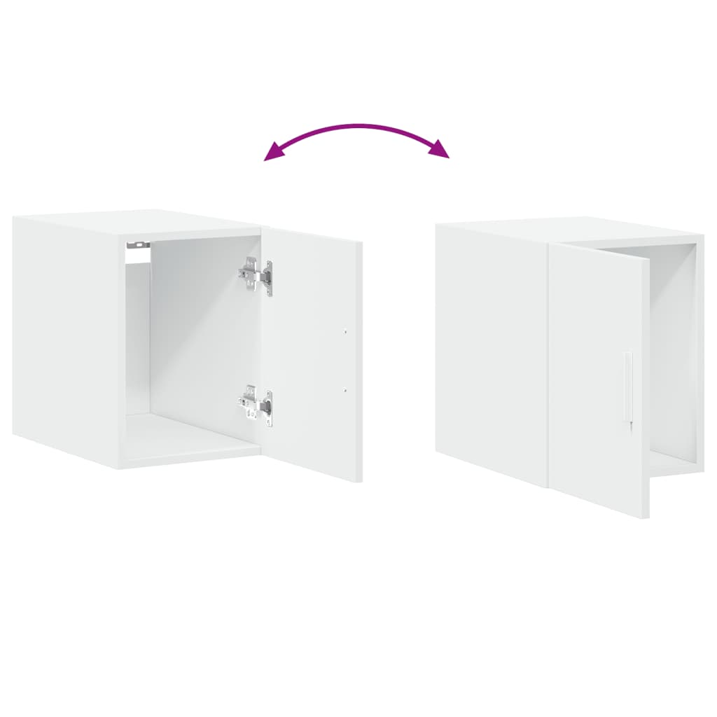 Wall Cabinet White 30x42,5x40 cm Engineered Wood