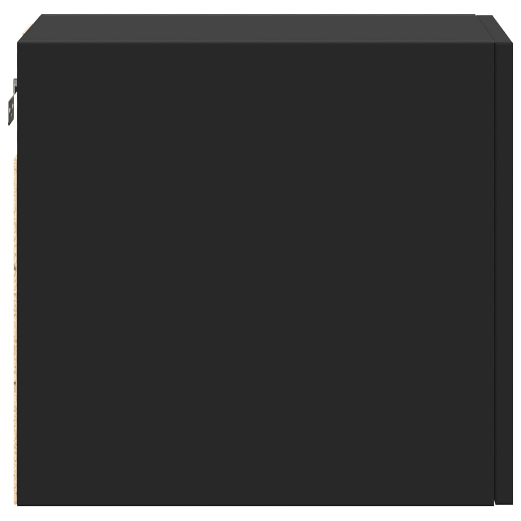 Wall Cabinet Black 30x42,5x40 cm Engineered Wood
