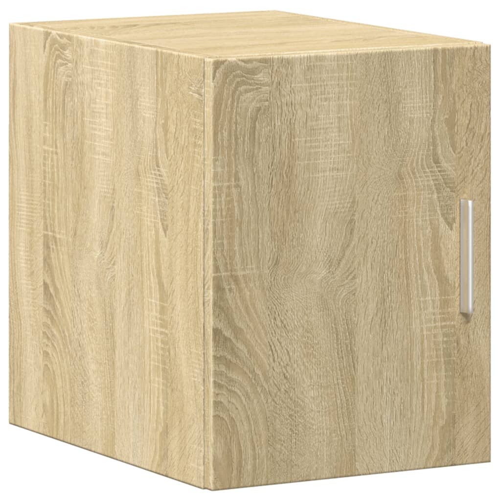 vidaXL Wall Cabinet Sonoma Oak 30x42.5x40 cm Engineered Wood