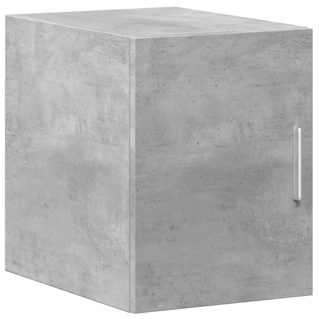 Wall Cabinet Concrete Grey 30x42,5x40 cm Engineered Wood
