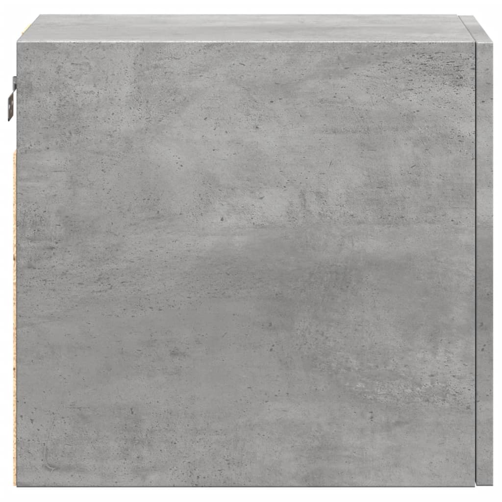 Wall Cabinet Concrete Grey 30x42,5x40 cm Engineered Wood