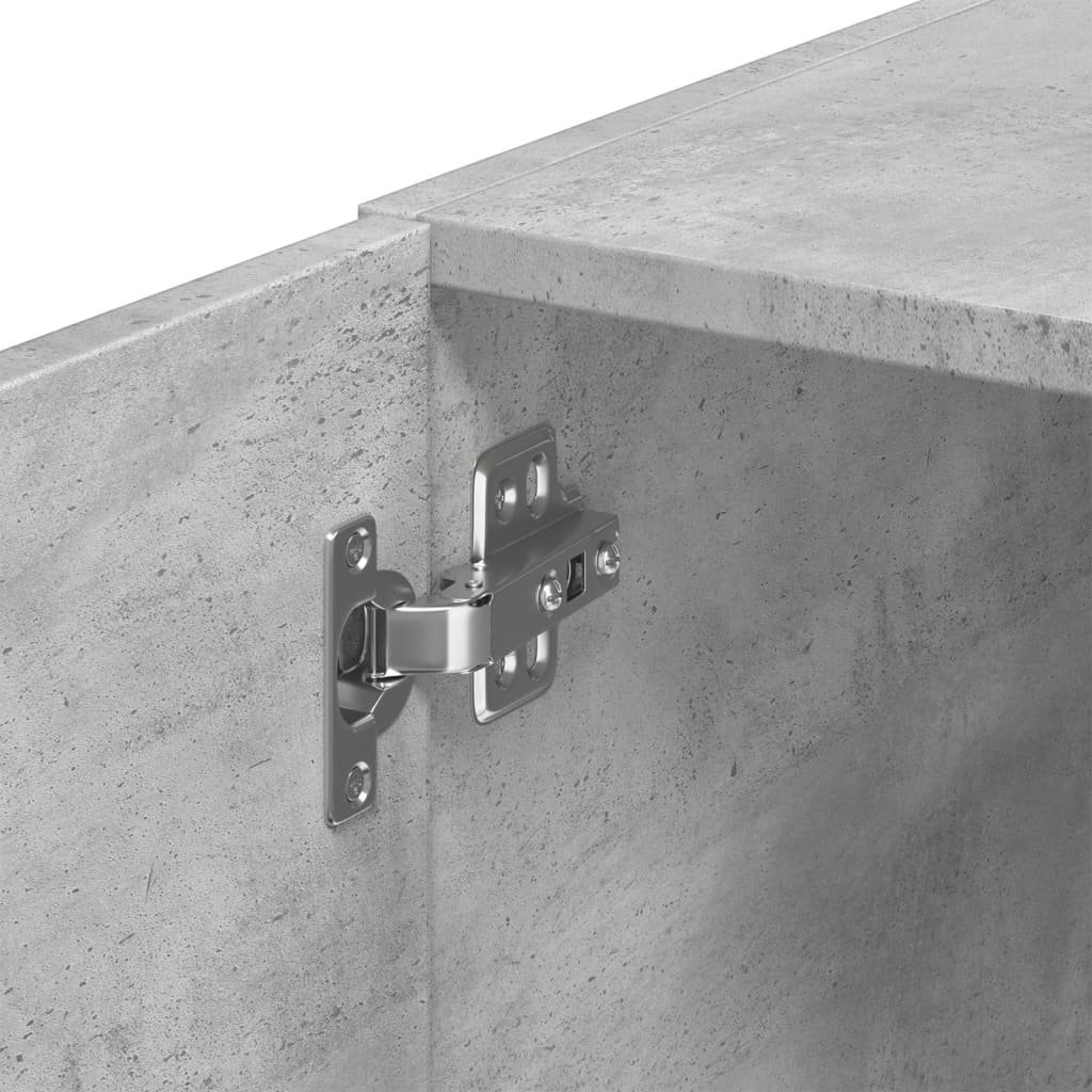 Wall Cabinet Concrete Grey 30x42,5x40 cm Engineered Wood