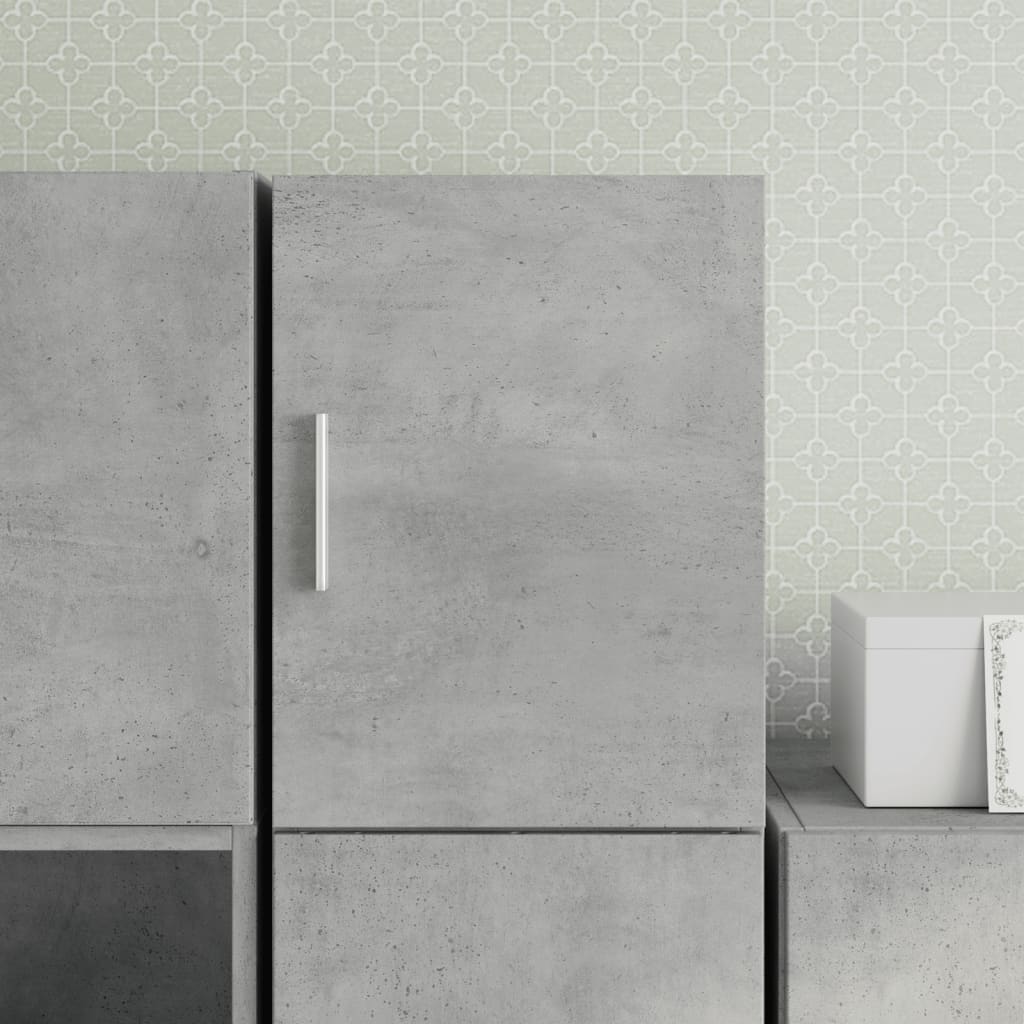 Wall Cabinet Concrete Grey 30x42,5x40 cm Engineered Wood