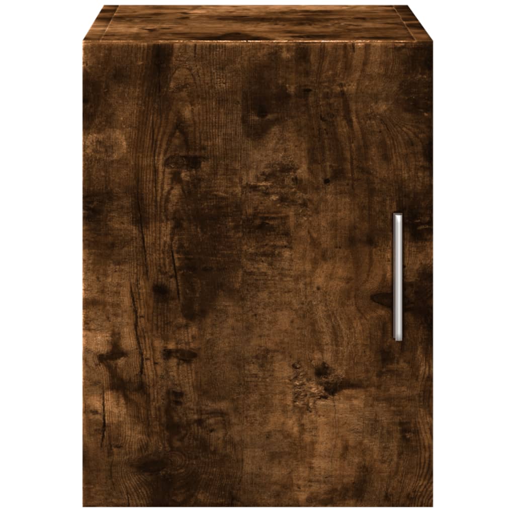 Wall Cabinet Smoked Oak 30x42,5x40 cm Engineered Wood