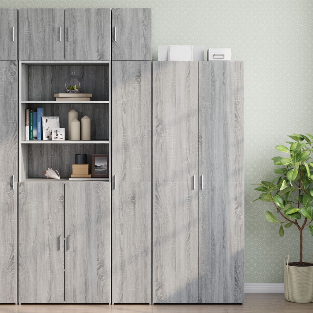 Wall Cabinet Grey Sonoma 30x42,5x40 cm Engineered Wood