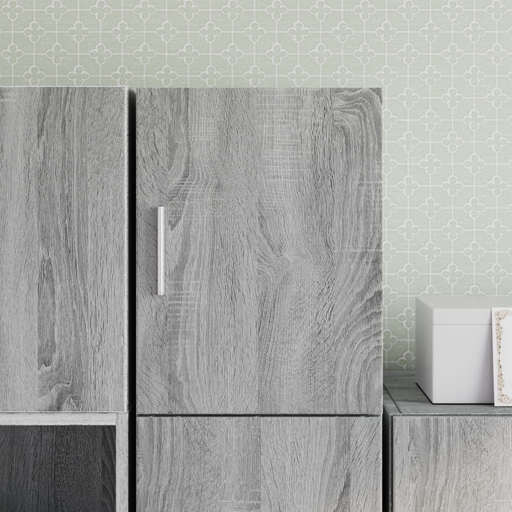 Wall Cabinet Grey Sonoma 30x42,5x40 cm Engineered Wood