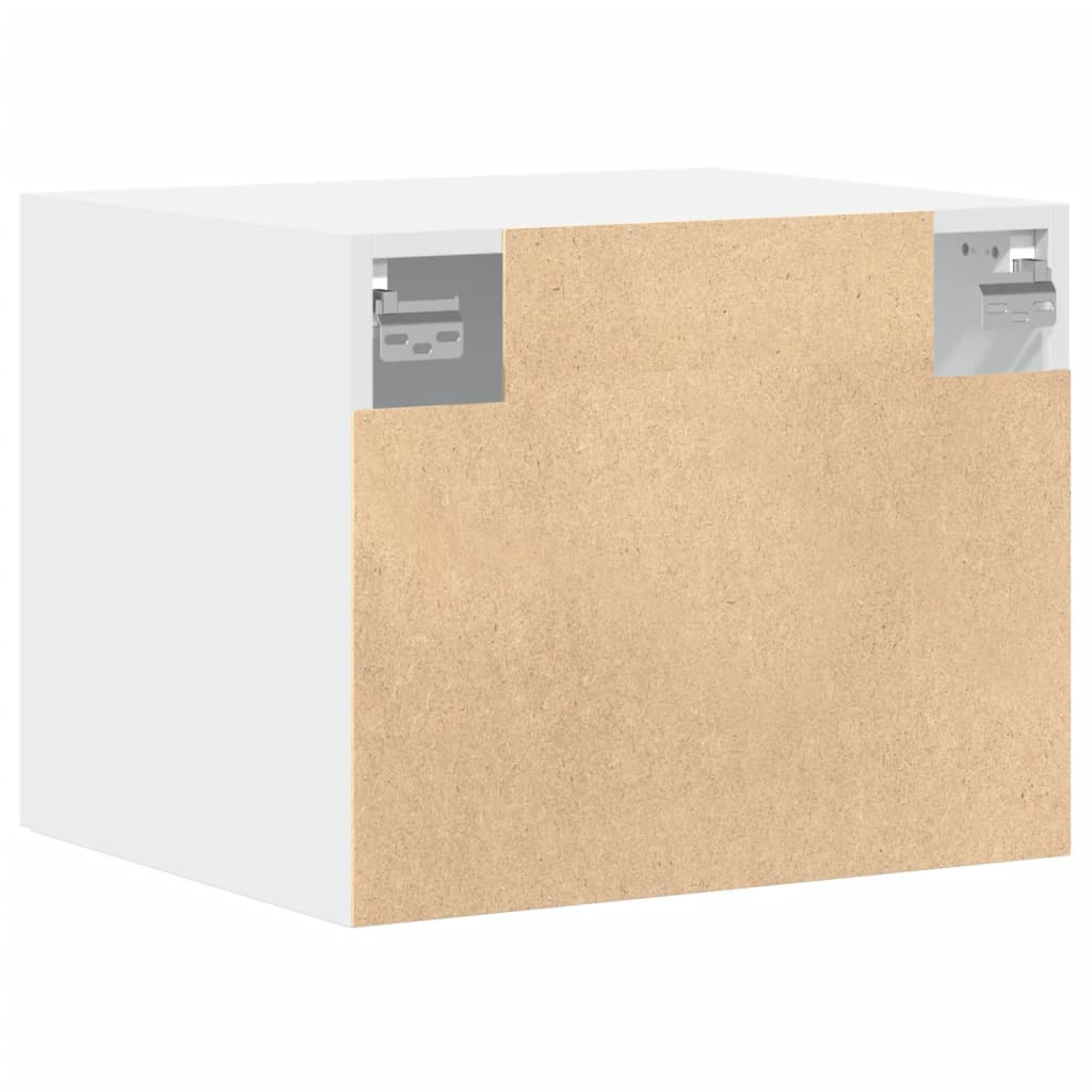 Wall Cabinet White 50x42,5x40 cm Engineered Wood