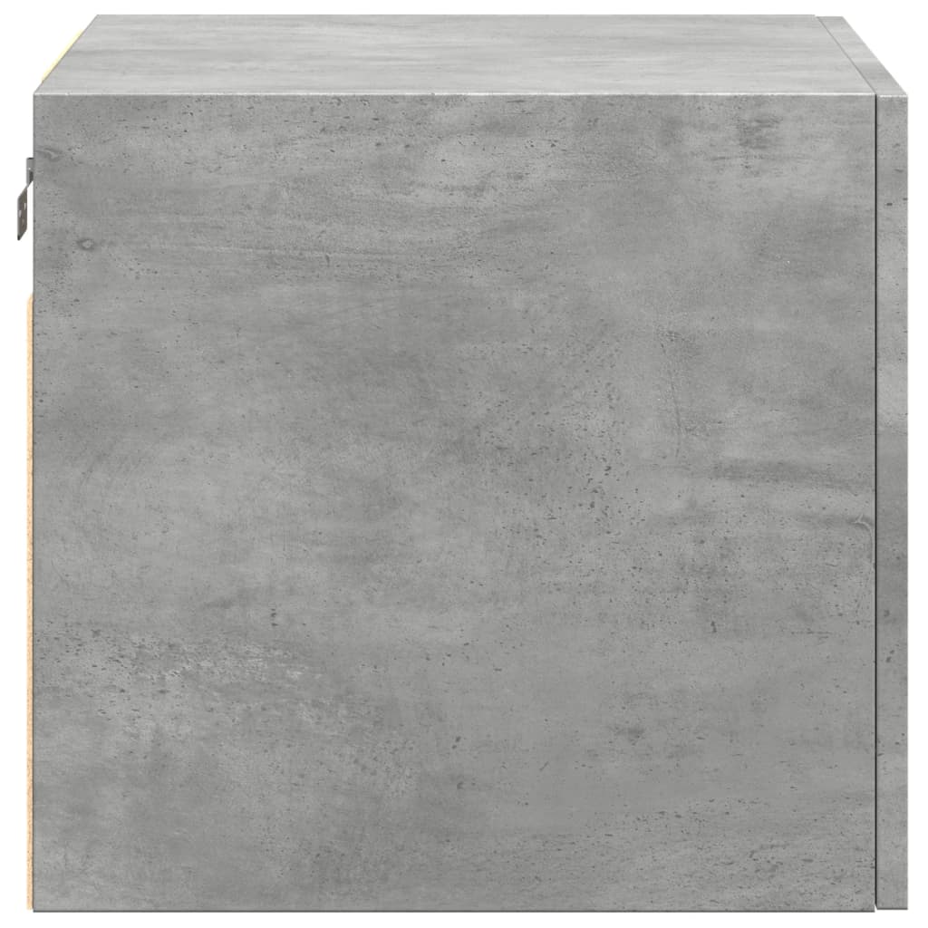 Wall Cabinet Concrete Grey 50x42,5x40 cm Engineered Wood