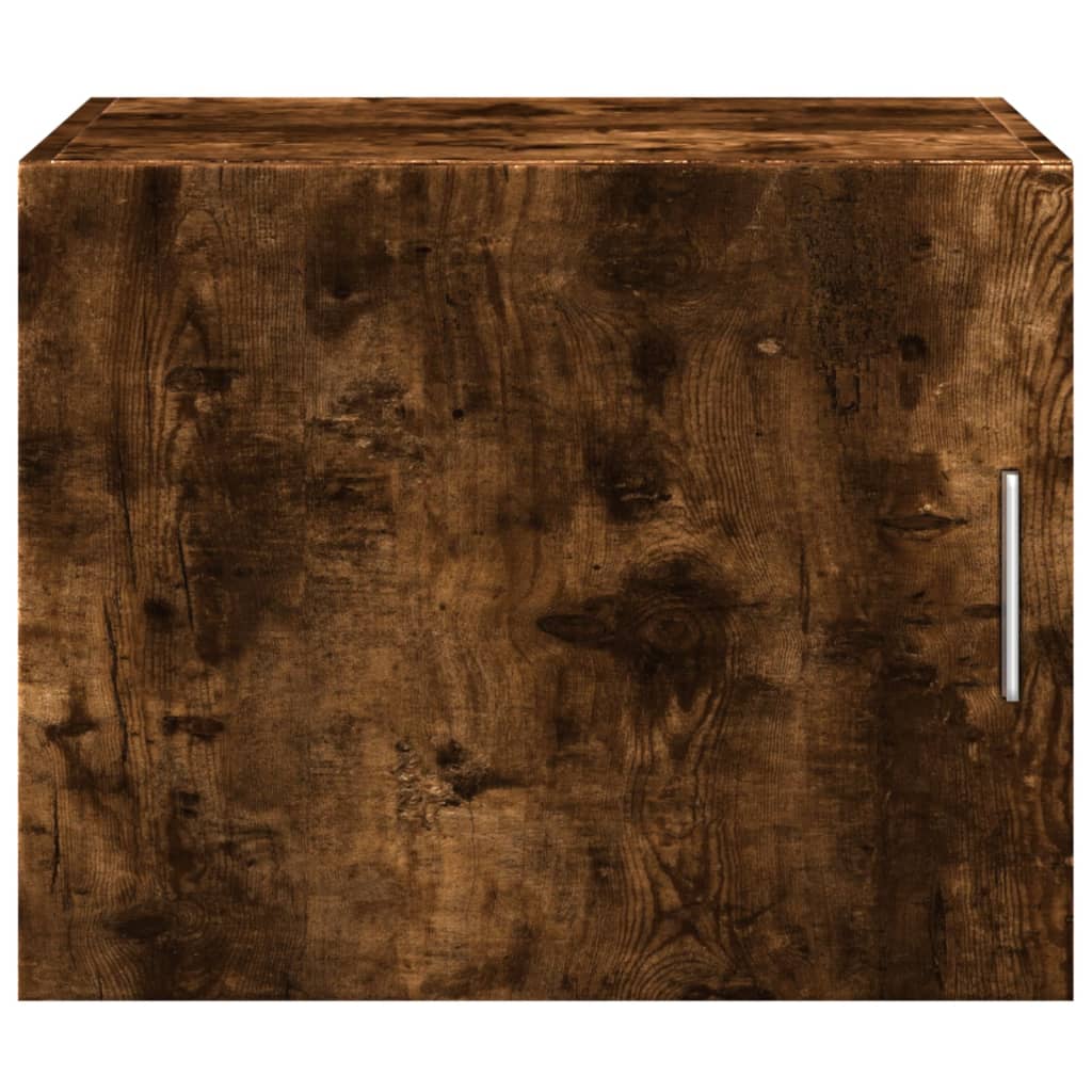 Wall Cabinet Smoked Oak 50x42,5x40 cm Engineered Wood