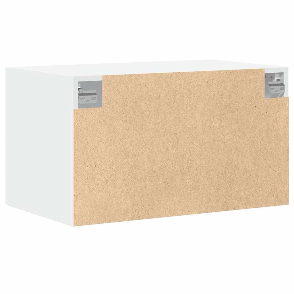 Wall Cabinet White 70x42.5x40 cm Engineered Wood