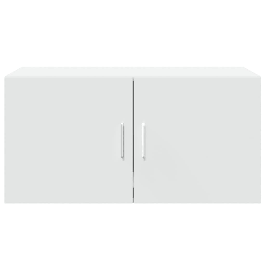 Wall Cabinet White 80x42,5x40 cm Engineered Wood