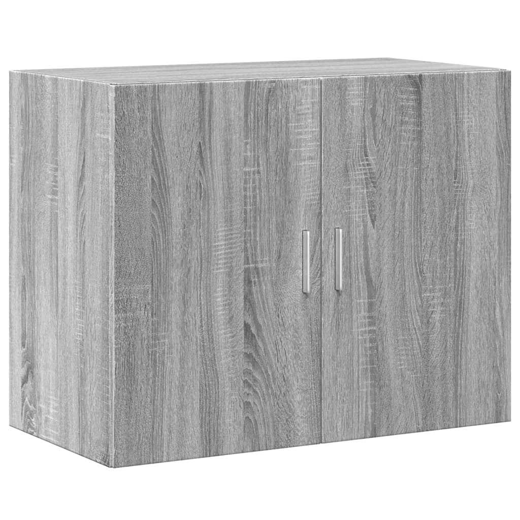 vidaXL Wall Cabinet Grey Sonoma 80x42.5x64 cm Engineered Wood