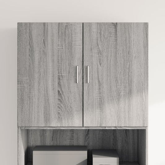 vidaXL Wall Cabinet Grey Sonoma 80x42.5x64 cm Engineered Wood