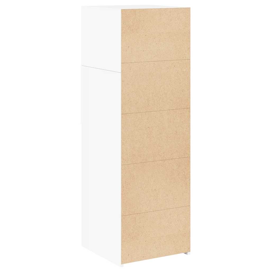 Highboard White 40x42.5x124 cm Engineered Wood