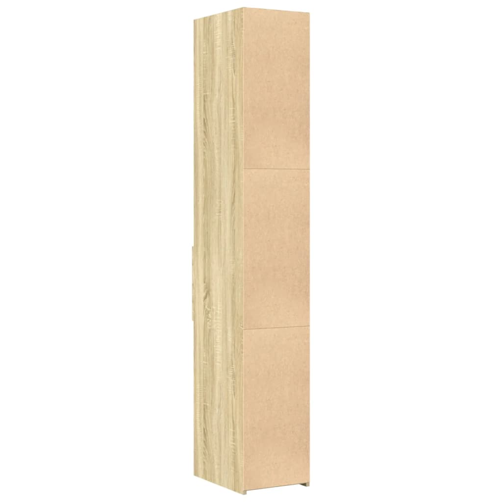 Highboard Sonoma Oak 30x42.5x185 cm Engineered Wood