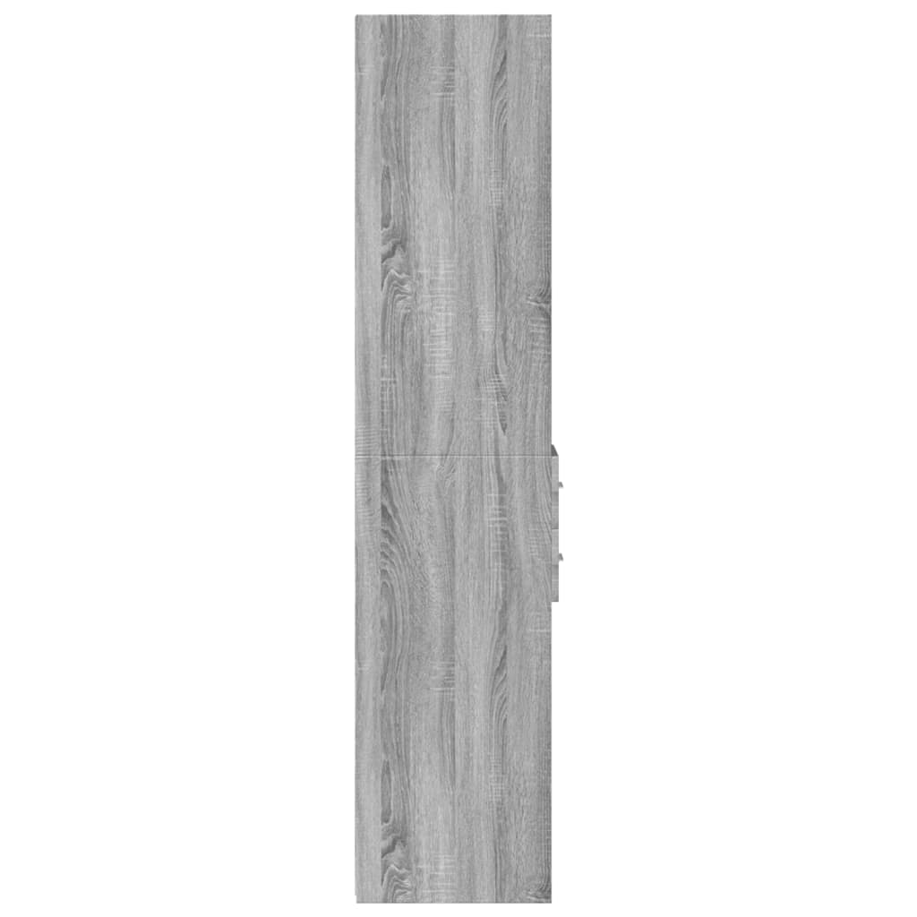 Highboard Grey Sonoma 30x42.5x185 cm Engineered Wood