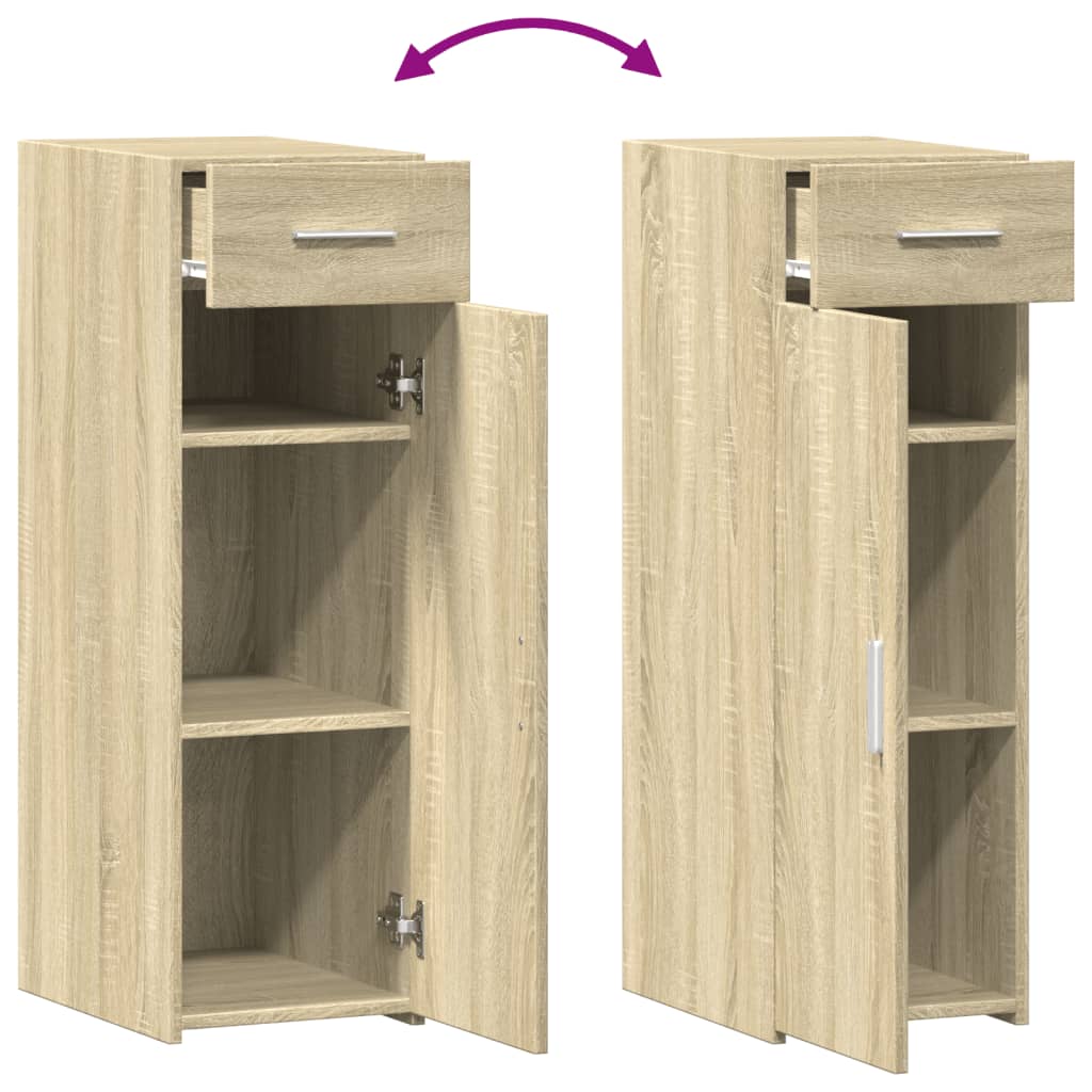 Sideboard Sonoma Oak 30x42,5x93 cm Engineered Wood