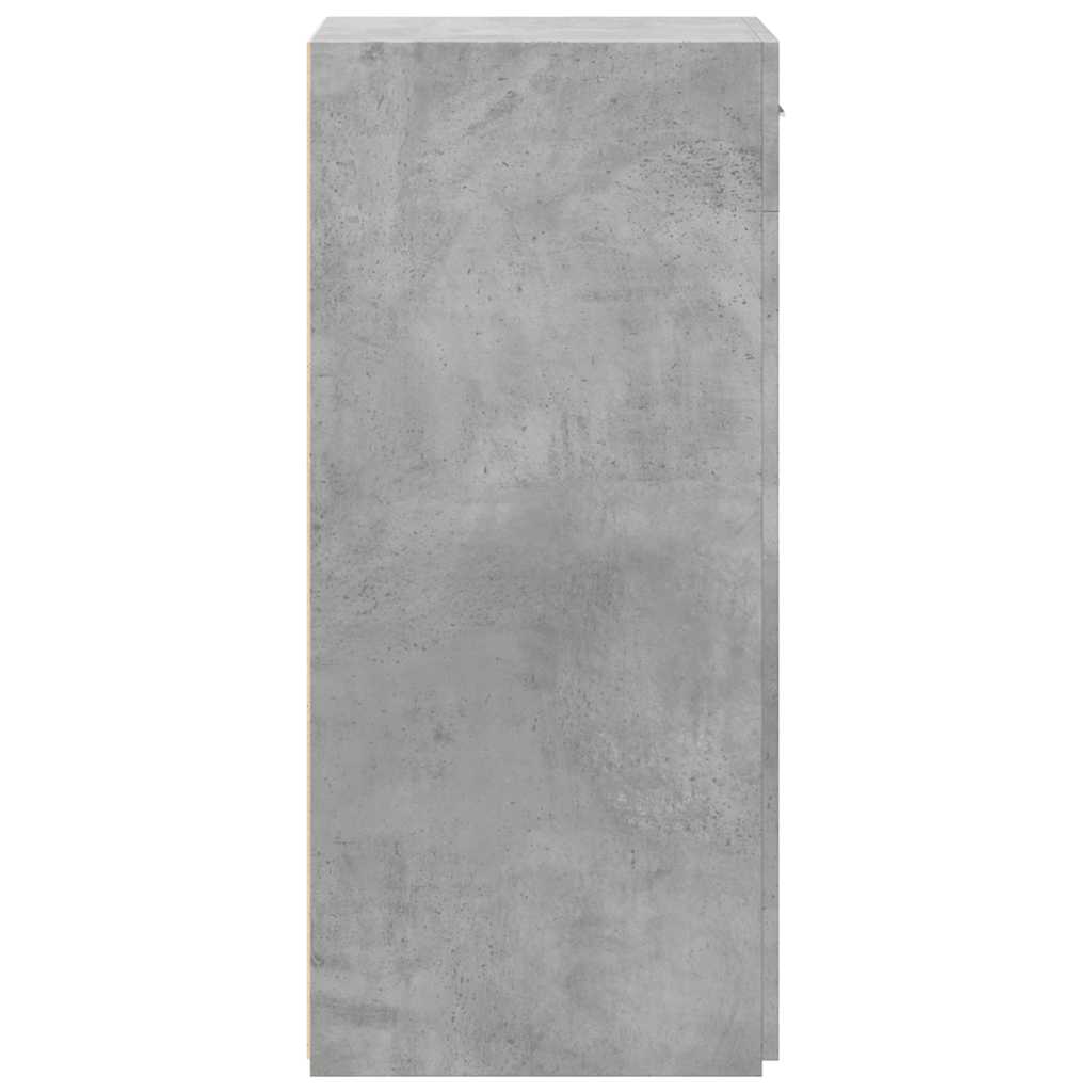 Sideboard Concrete Grey 45x42,5x93 cm Engineered Wood