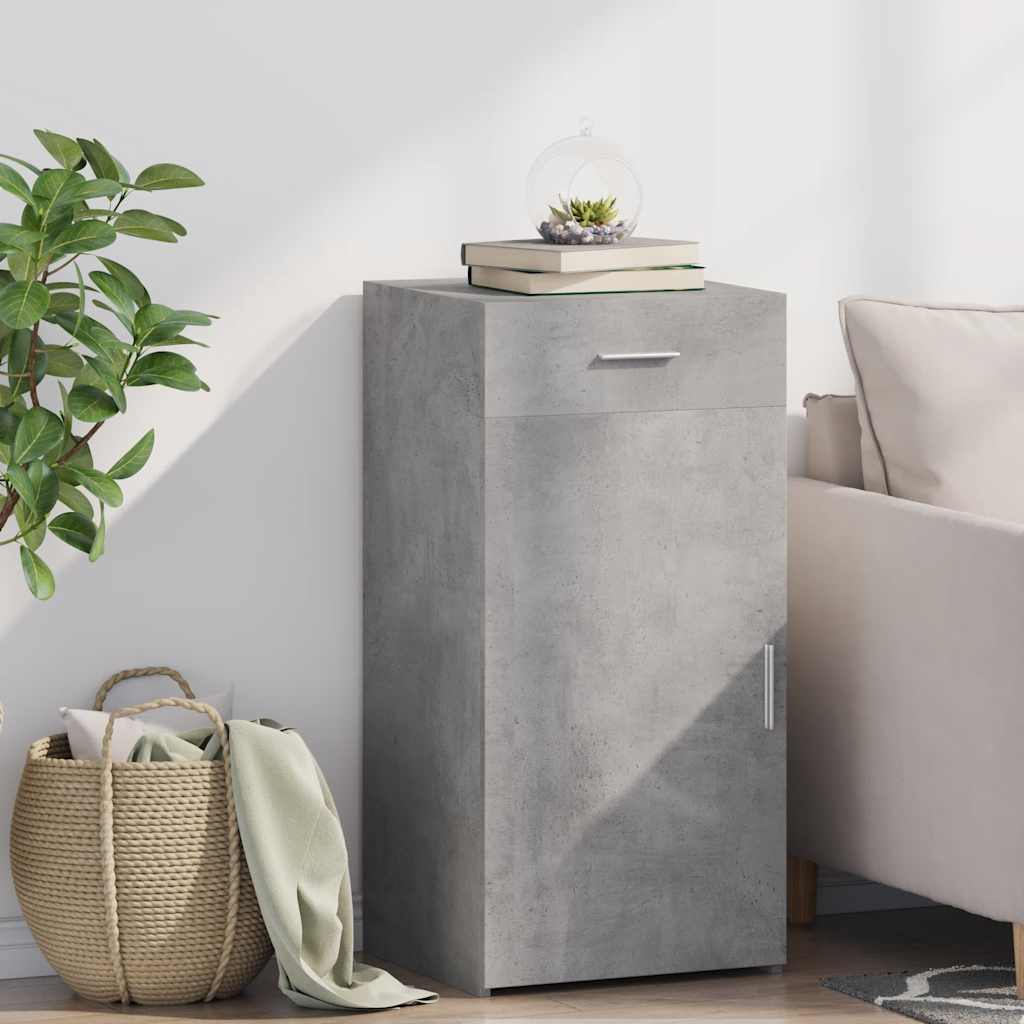Sideboard Concrete Grey 45x42,5x93 cm Engineered Wood