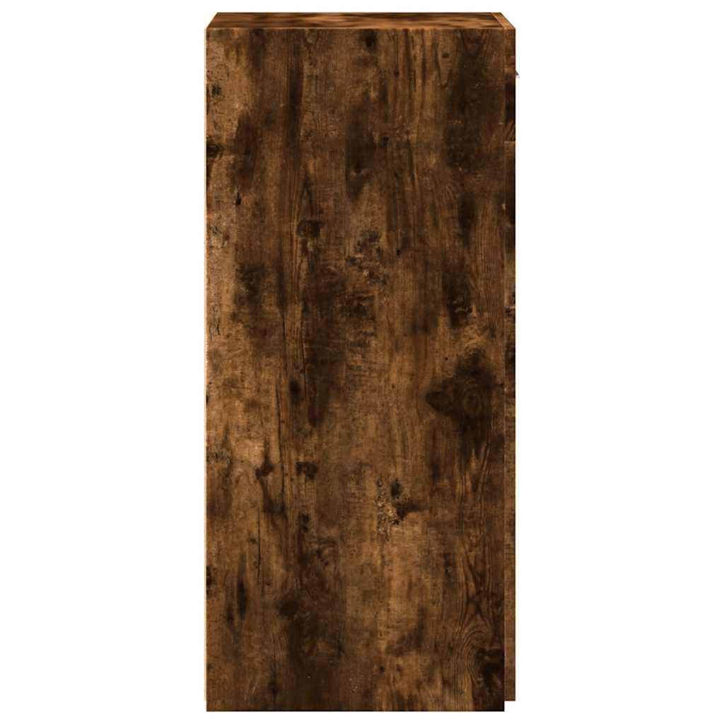 Sideboard Smoked Oak 45x42.5x93 cm Engineered Wood
