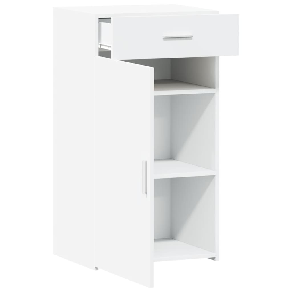 vidaXL Sideboard White 50x42.5x93 cm Engineered Wood