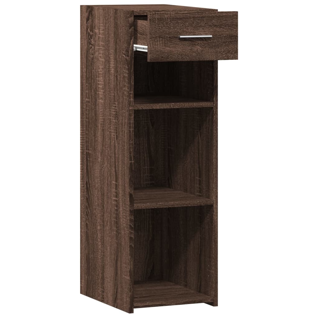 Sideboard Brown Oak 30x42.5x93 cm Engineered Wood
